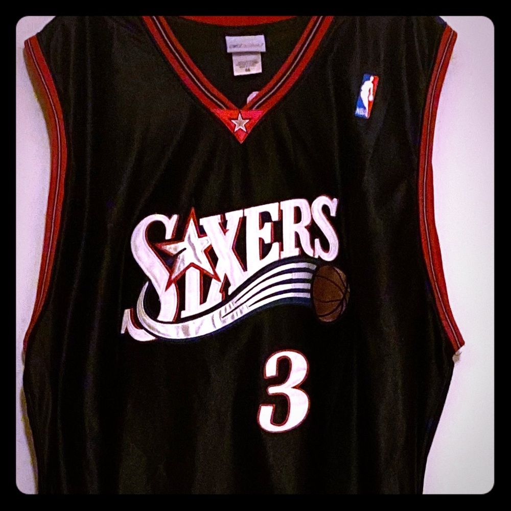 Reebok Allen Iverson Sixer #3 Jersey 56(3XL) NWOT